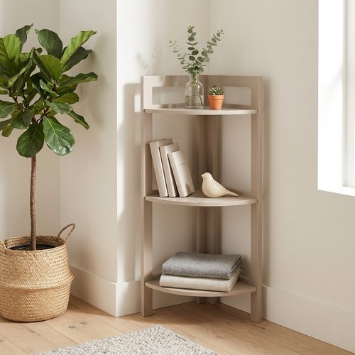 Corner shelf unit - 3, tier