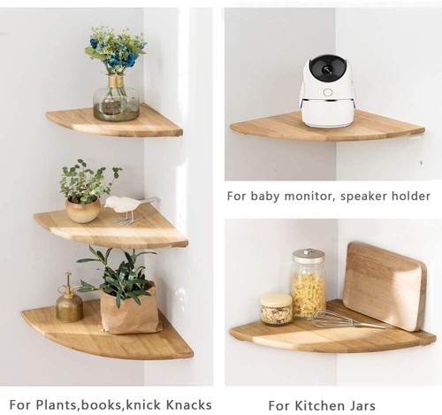Floating corner shelf - corner, shelves