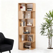 5/6 Tier Corner Bookcase