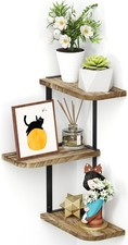 Floating Corner Shelf Wall