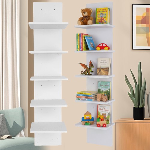 Tier floating wall shelves - floating,
