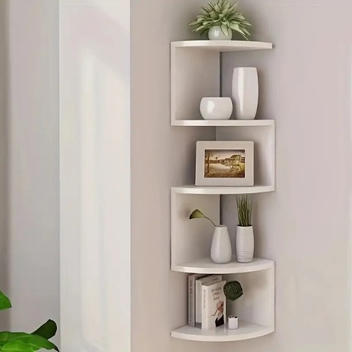 White tier floating corner - white, 5