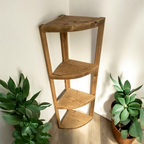 Wood corner shelving free - wood,